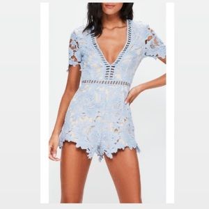 Misguided Lace Romper